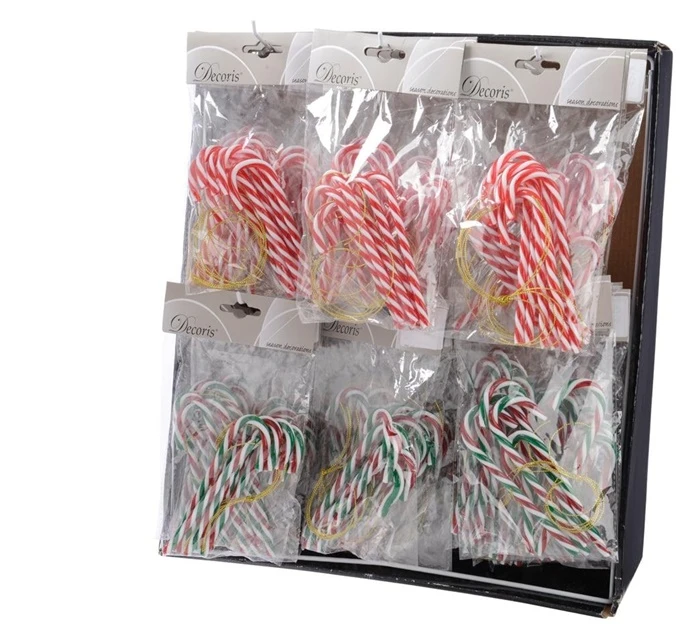 Nežinomas Christmas Tree toy 514992. 12 cm. plastikas. 6 pcs