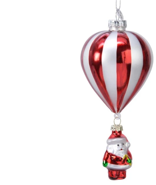 Nežinomas Eglutės žaisliukas Balloon, 10.5 cm, stiklas