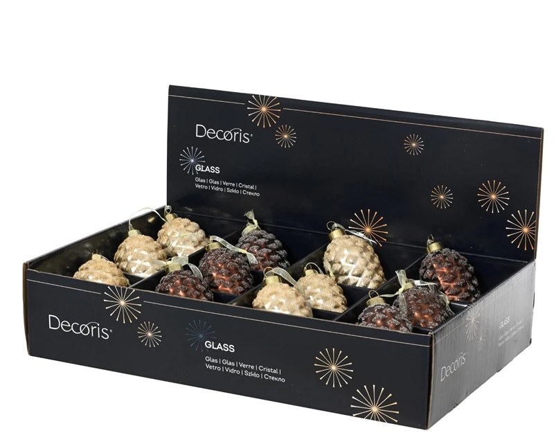 Christmas Tree toy Decoris 071317. ruda. glass