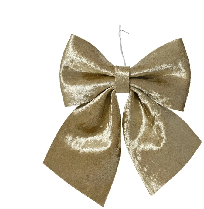 Christmas Tree toy Decoris Bow. auksinis. poliester