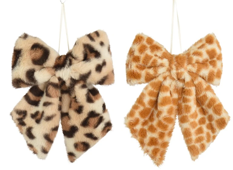 None Christmas Tree toy Decoris Bow. ruda