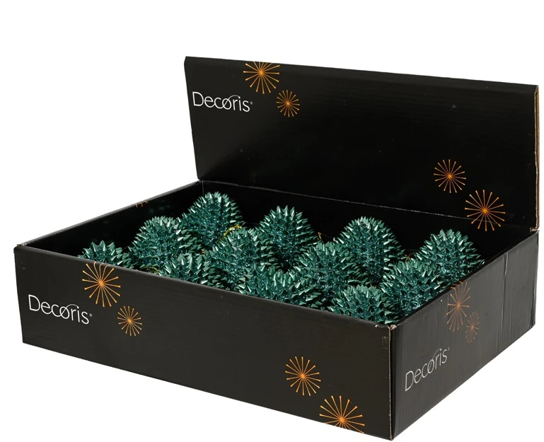 Christmas Tree toy Decoris Emerald Spike. mėlynas