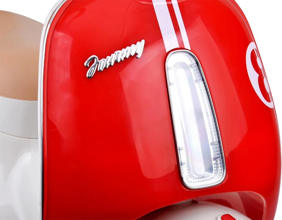 Jokomisiada Classic Electric Scooter for Kids PA0330 Raudona