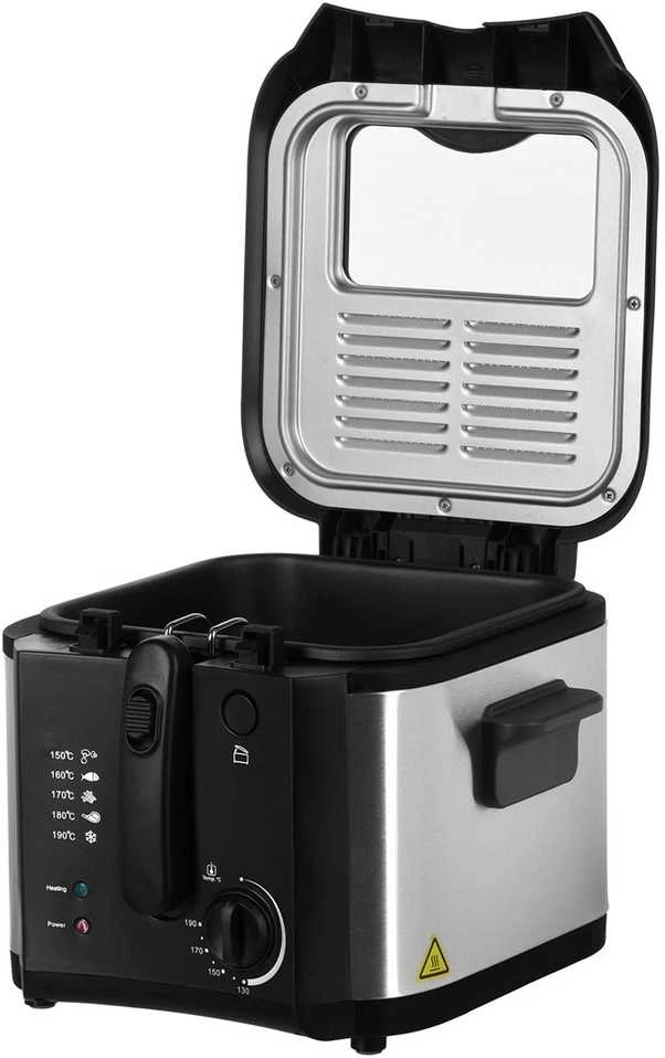 Gruzdintuvė Fryer Clatronic FR 3649 (2,5 l, 1600W, juodos spalvos)