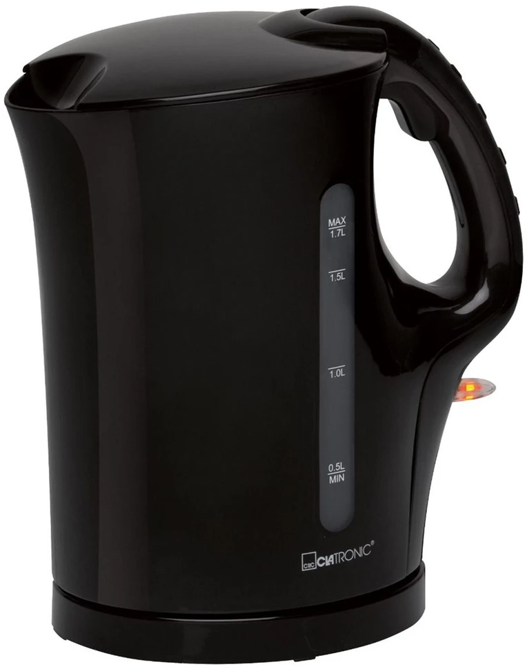 Clatronic WK 3819 electric virdulys 1.7 L 2200 W Juodas