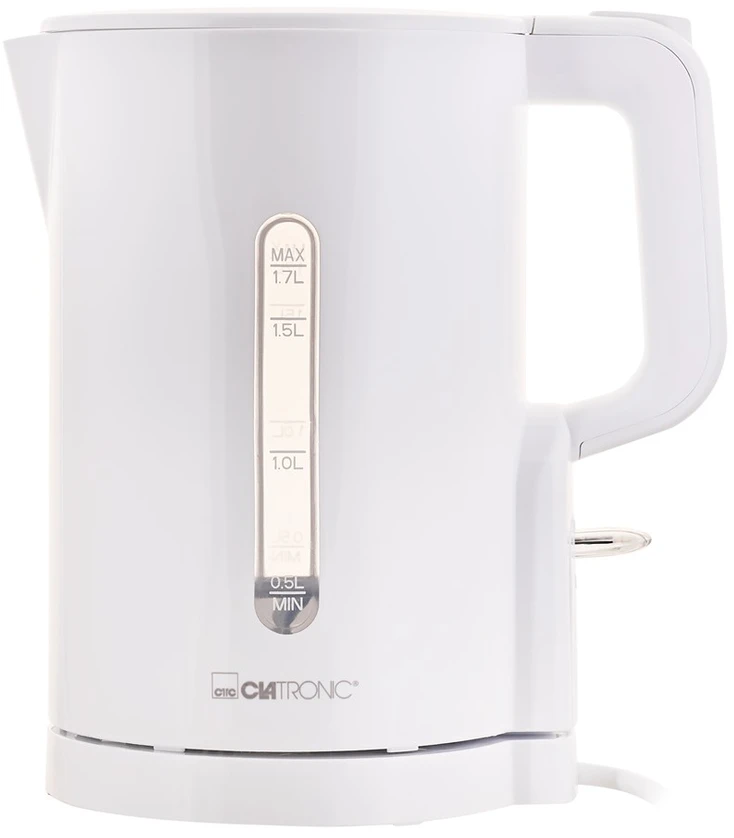 Clatronic WK 3835 electric virdulys 1.7 L 2200 W Baltas