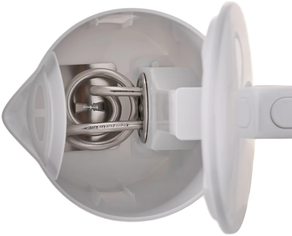 Clatronic WK 3835 electric virdulys 1.7 L 2200 W Baltas