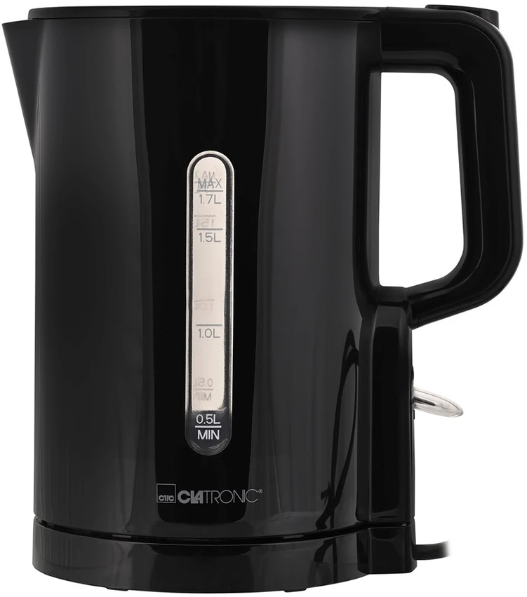 Clatronic WK 3835 electric virdulys 1.7 L 2200 W Juodas