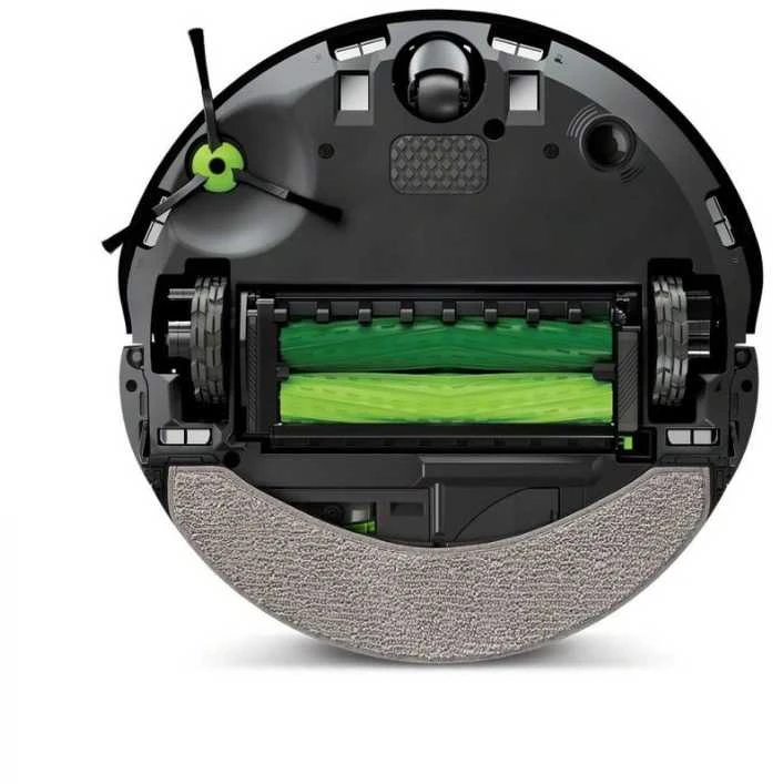 Dullkių siurblys - robotas  iRobot Roomba Combo 10 Max  su  AutoWash stotimi, Juodos spalvos
