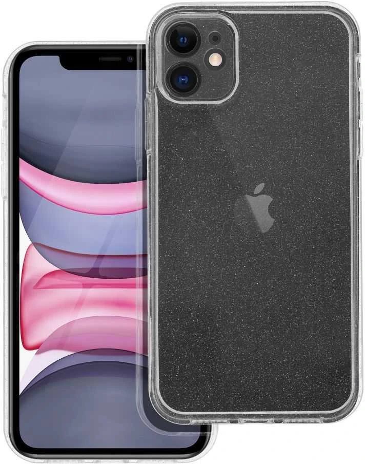 OEM dėklas, skirtas iPhone 11, skaidrus, 2 mm, mirksintis, permatomas