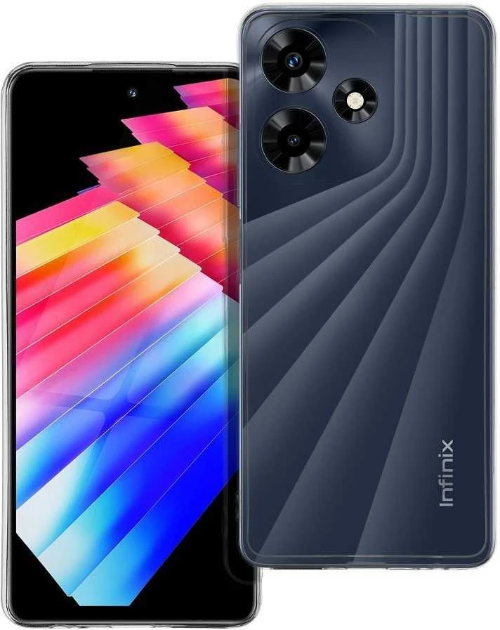 Oem Originalus „Infinix HOT 30“ skaidrus dėklas, 2 mm (apsauga nuo kameros), permatomas