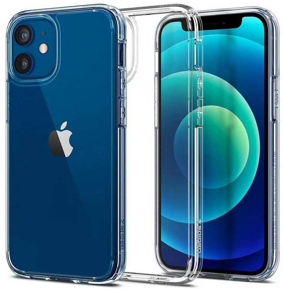 OEM dėklas, skirtas iPhone 12 MINI, skaidrus, 2 mm dėžutė, skaidri