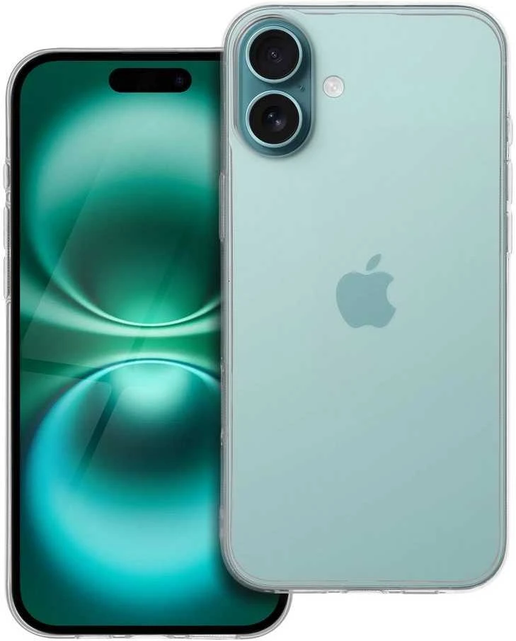OEM dėklas, skirtas „iPhone 16 PLUS“ skaidriam dėklui, 2 mm dėžutė, skaidri