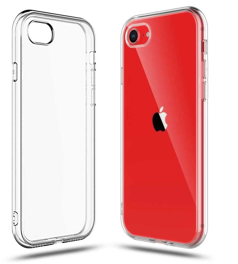 Oem Originalus iPhone 7 / 8 / SE 2020 / SE 2022 dėklas, skaidrus, 2 mm dėžutė, skaidri