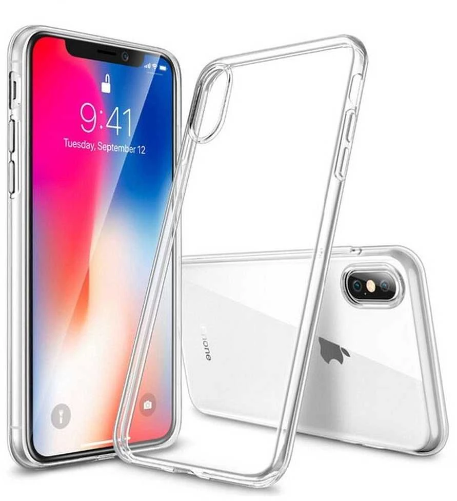 OEM dėklas, skirtas iPhone XS MAX, skaidrus, 2 mm dėžutė, skaidri
