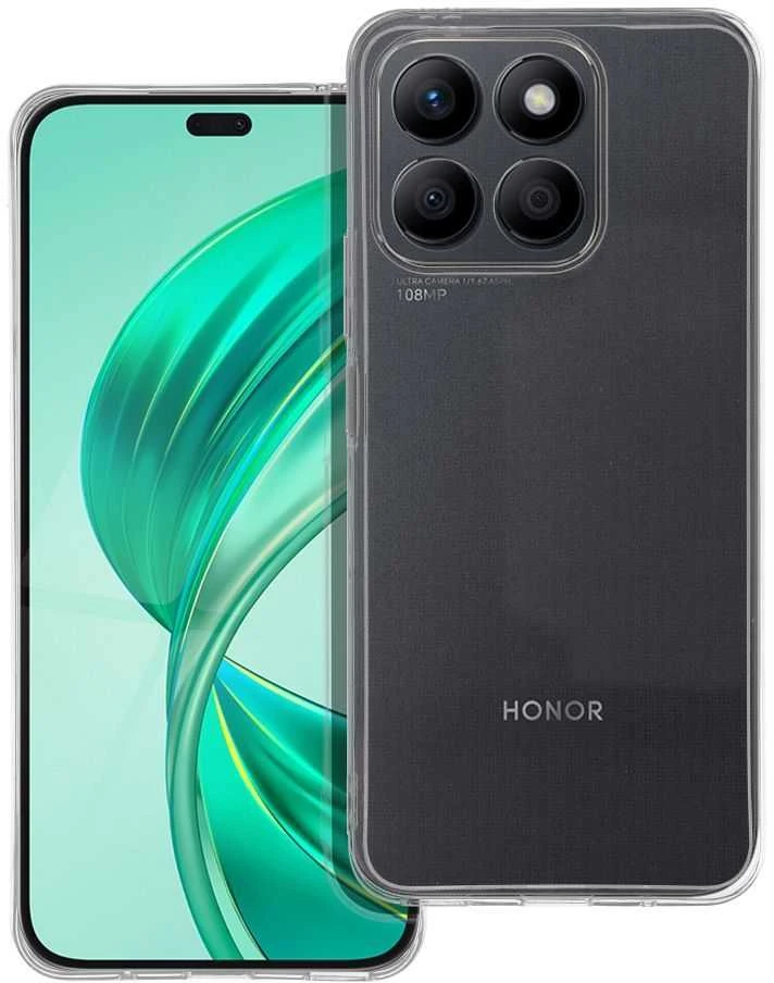 OEM dėklas, skirtas „Honor X8a“ skaidriam 2 mm dėklui (apsauginei kamerai), permatomas
