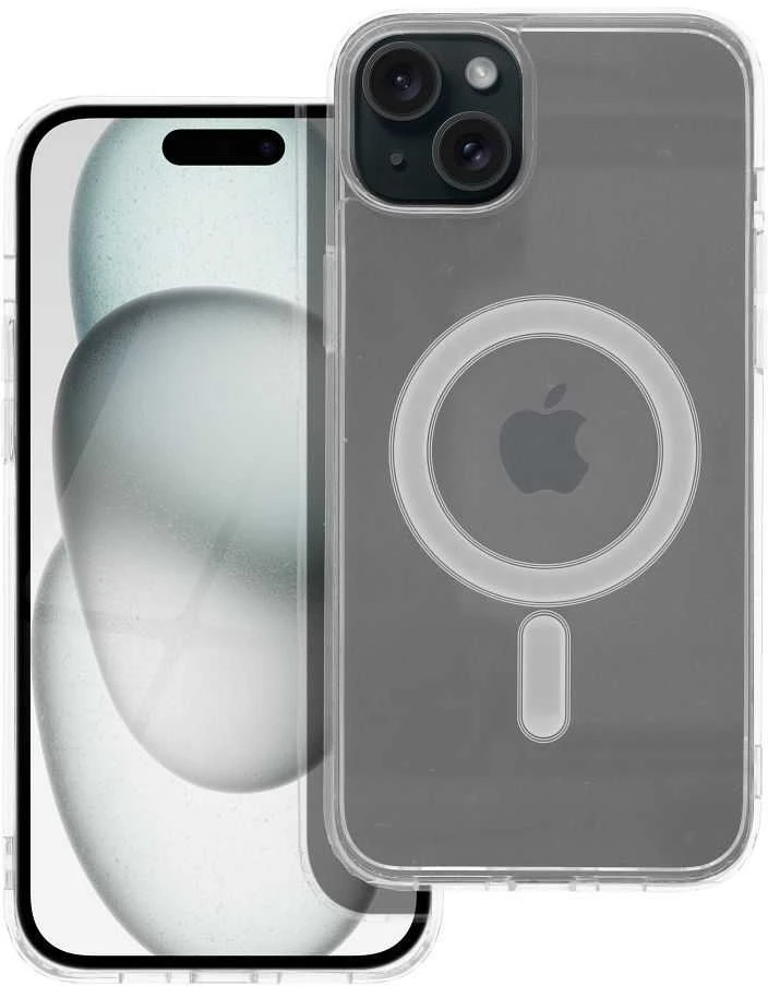 MyScreen Dėklas Clear Mag Cover (MagSafe) skirtas iPhone 15 Plus skaidrus
