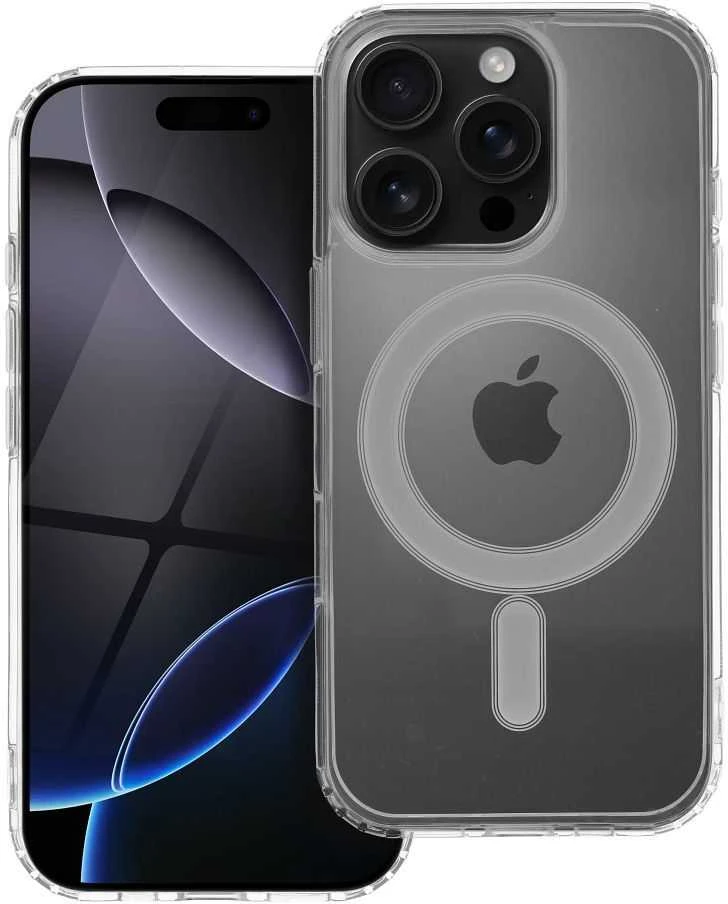 Oem Dėklas Clear Mag Cover (MagSafe) skirtas iPhone 16 Pro skaidrus