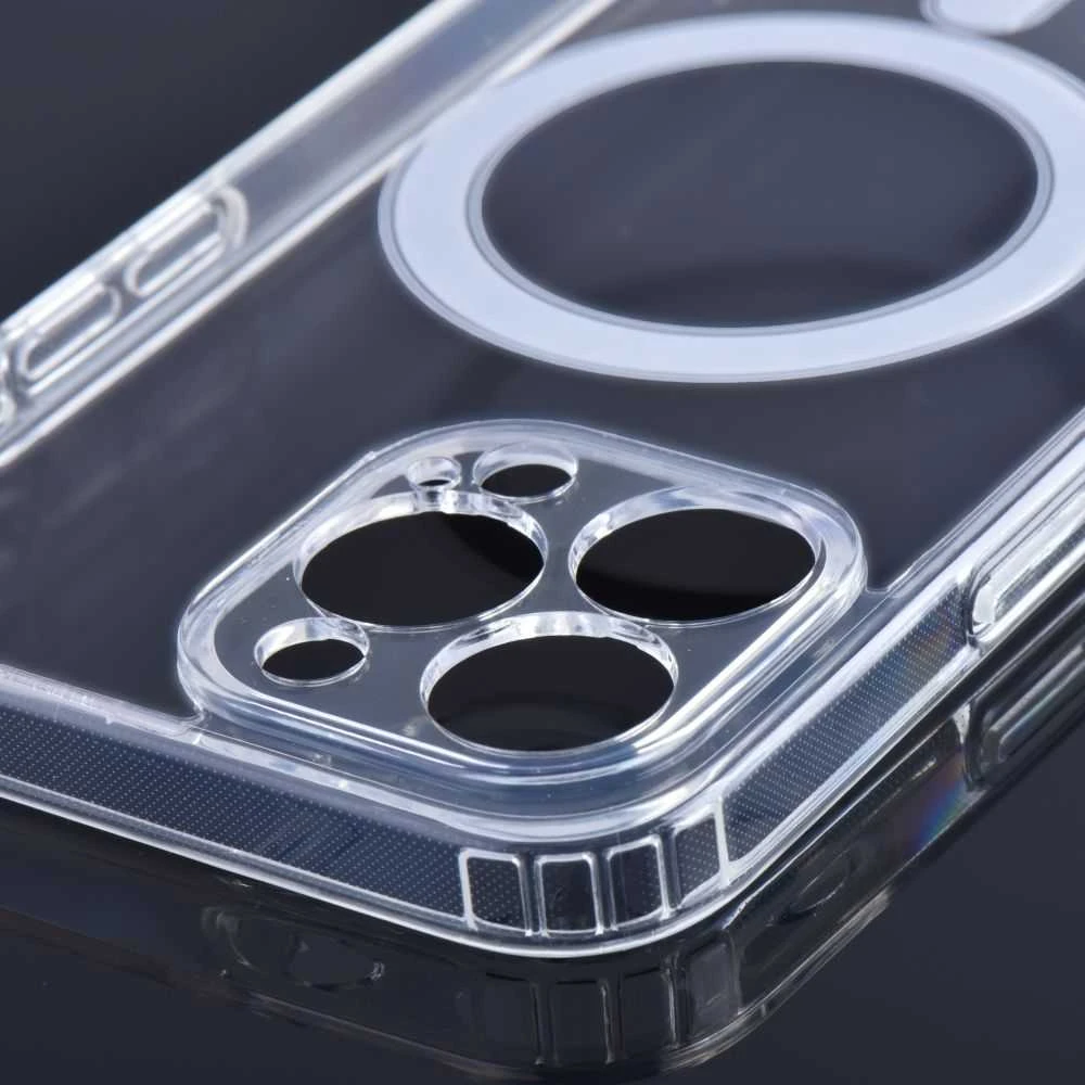 Oem Dėklas Clear Mag Cover (MagSafe) skirtas iPhone 13 Pro Max skaidrus