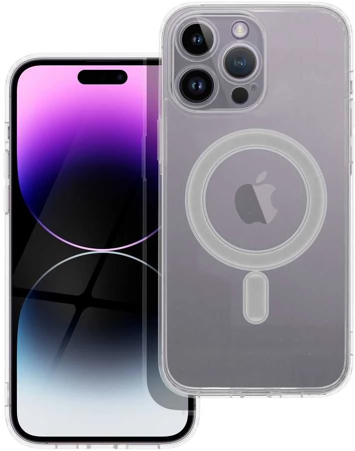Oem Dėklas Clear Mag Cover (MagSafe) skirtas iPhone 14 Pro Max skaidrus