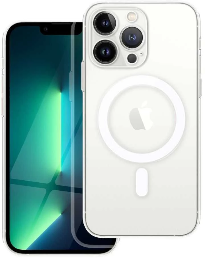 Oem Dėklas Clear Mag Cover (MagSafe) skirtas iPhone 13 Pro skaidrus