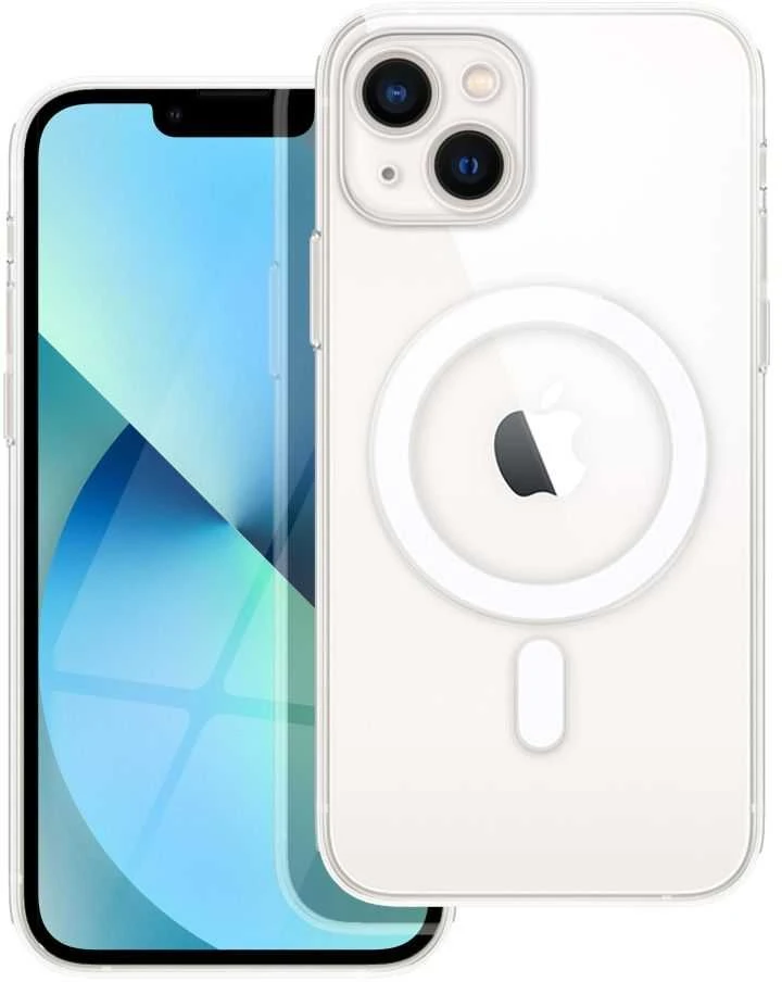 Oem Dėklas Clear Mag Cover (MagSafe) skirtas iPhone 13 skaidrus