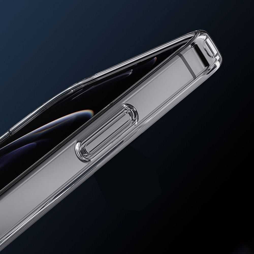 Oem Originalus „iPhone 16e“ (SE 4 2025) / 17e dėklas, skaidrus „Mag“ dangtelis (STR), suderinamas su skaidriu „MagSafe“