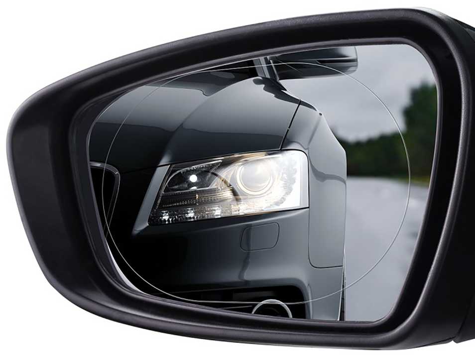 ClearSight galinio vaizdo veidrodis, vandeniui atspari plėvelė, skaidri, Baseus pakuotėje 2