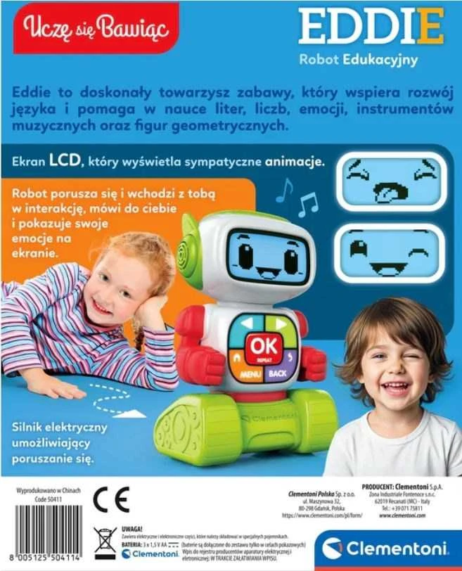 Clementoni Eddie edukacinis robotas
