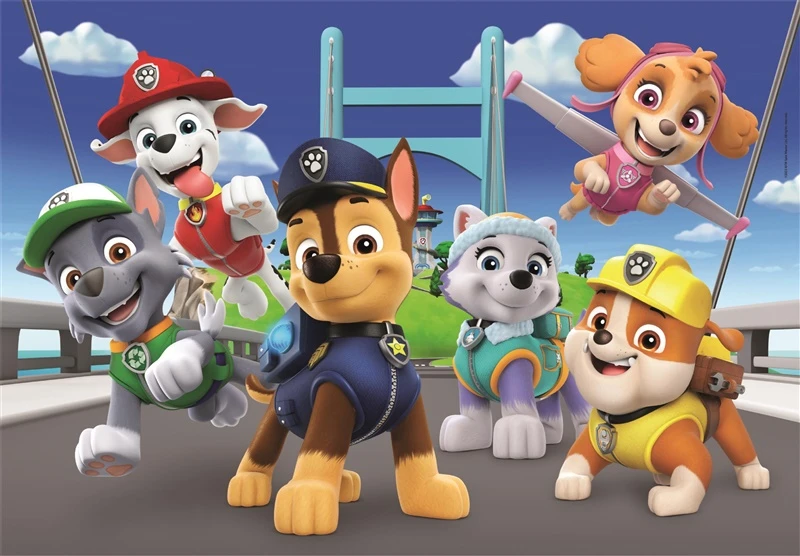 Clementoni Dėlionė 180 vnt. - Šunyčiai patruliai (PAW Patrol)