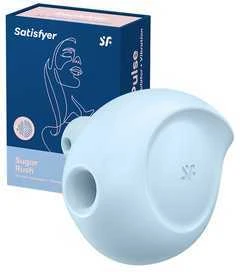 Klitorio masažuoklis Satisfyer Sugar Rush (mėlynas)