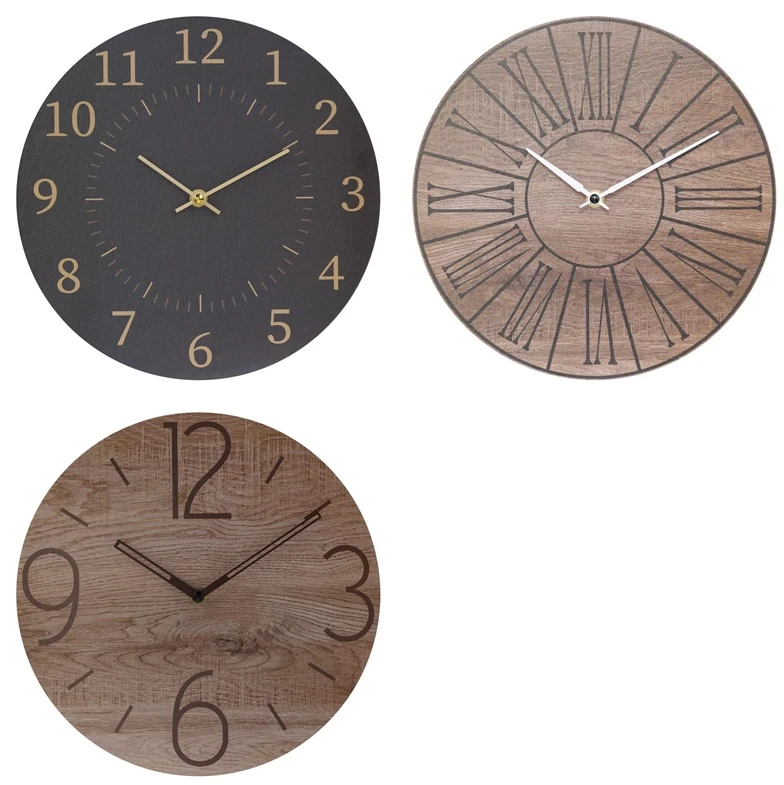 Laikrodis Atmosphera Wood, D28 cm