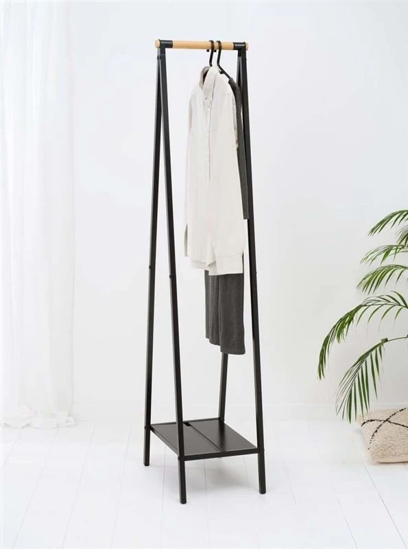 Brabantia Drabužių kabykla Linn, Compact - Juodas