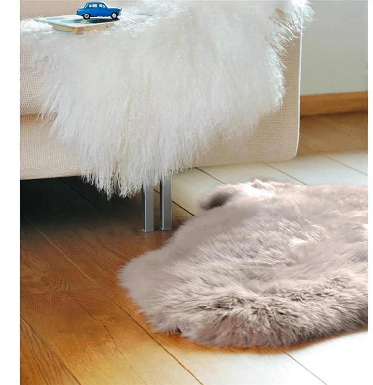 Narma Home4You Kilimas MERINO M, 60x90 cm, audinių kailio spalvos