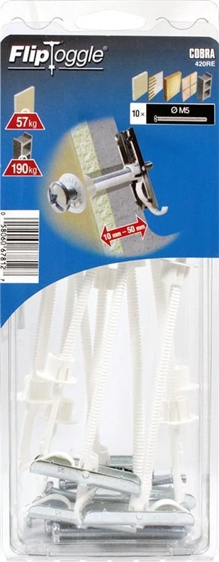 Cobra Įvarai GKP, FLIP, 5 x 77 mm, 10 vnt.