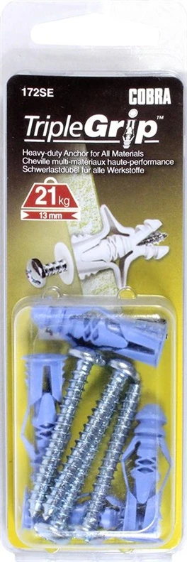 Cobra Įvarai GKP, 5 x 32 mm, plastikiniai, 4 vnt.