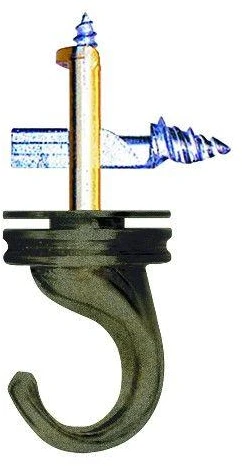 Cobra Šviestuvo laikiklis GKP, 6 x 66 mm rudos spalvos, 1 vnt.