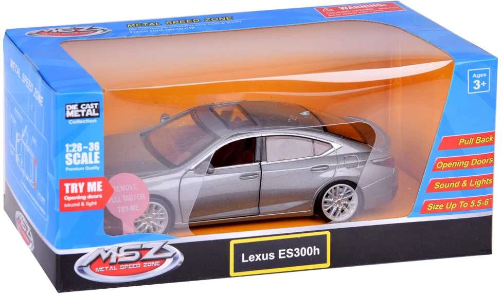 Jokomisiada Kolekcinis modelis Lexus ES300h 1:35 metalinis automobilis su šviesomis ir garsu ZA5051