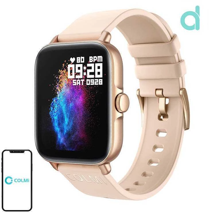 Išmanusis laikrodis Colmi P28 Plus (auksinis)