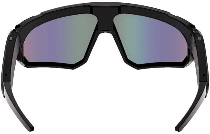 Colmi V06 AI Sports Sunglasses (Juodas with Mėlyna Lenses)