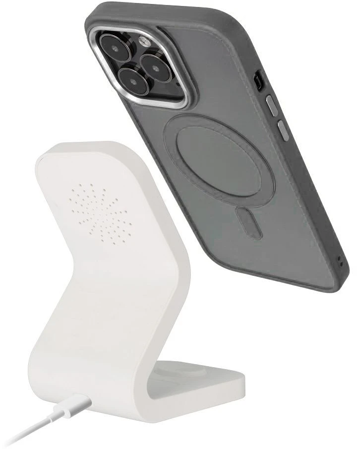 Oem COLOR EDGE MAG COVER dėklas, suderinamas su MagSafe, skirtas IPHONE 16 Plus, titano pilkas