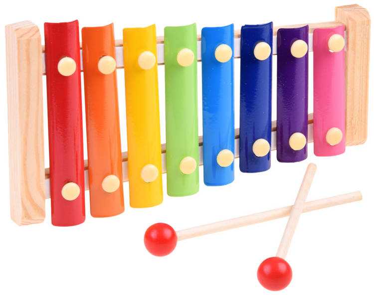 Jokomisiada Spalvingi cimbolai muzikos žaislas muzika IN0152
