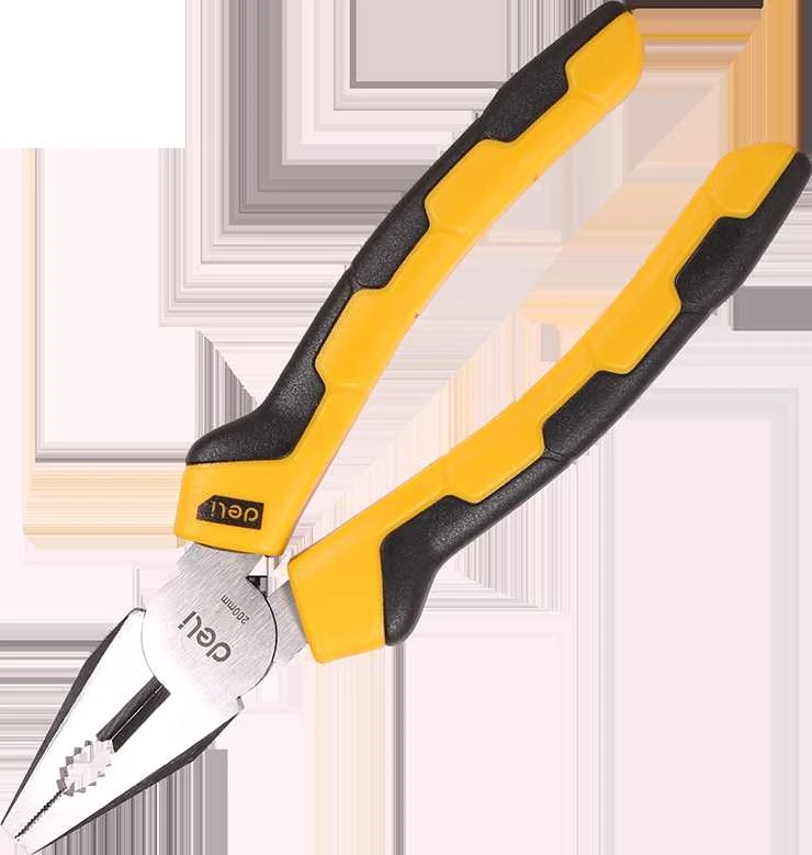 Kombinuotos replės Deli Tools EDL2008 - 8"