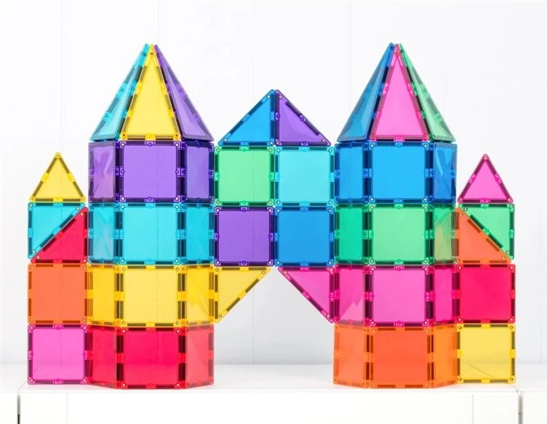 CONNETIXMAGNETIC TILES SET – 56 PIECES