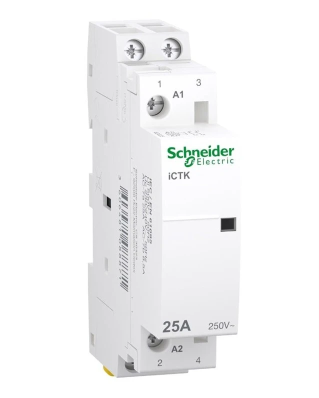 Contactor Schneider Electric A9C40225. 2P. 25 A