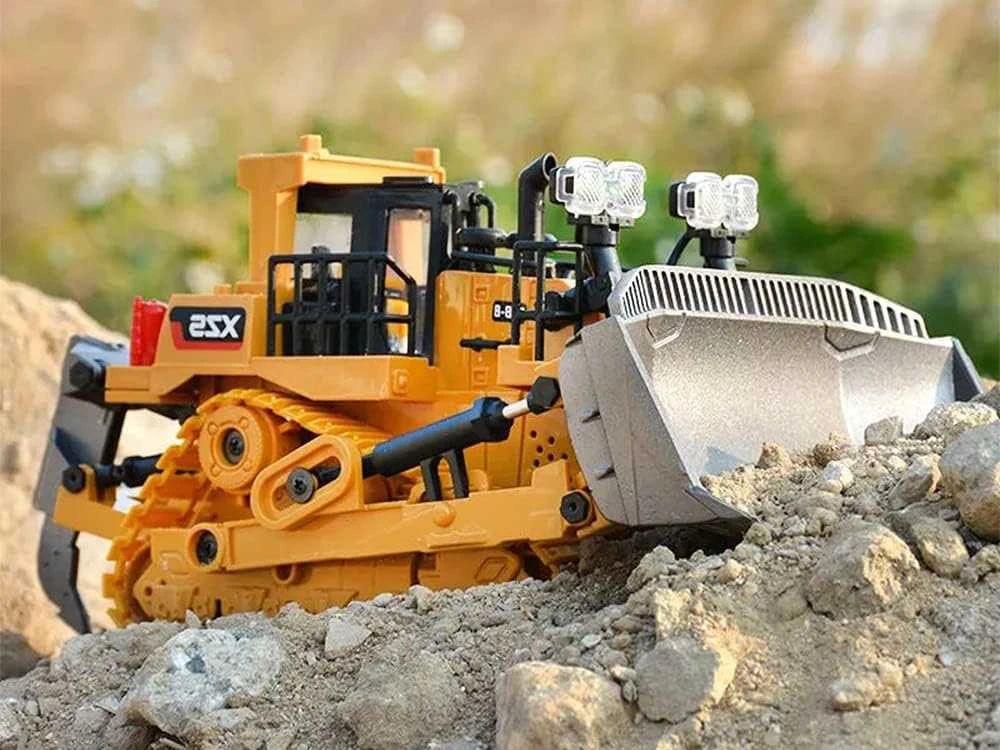 Jokomisiada Valdoma buldozerio kilnojama rankena, skirta nuotolinio valdymo pultui RC0600