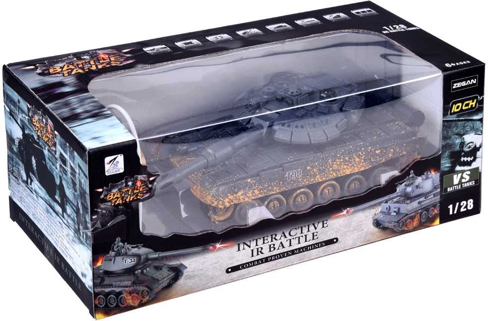 Jokomisiada kontroliuojamas TANK T90 šaudo važiuoja apšviestas RC0373