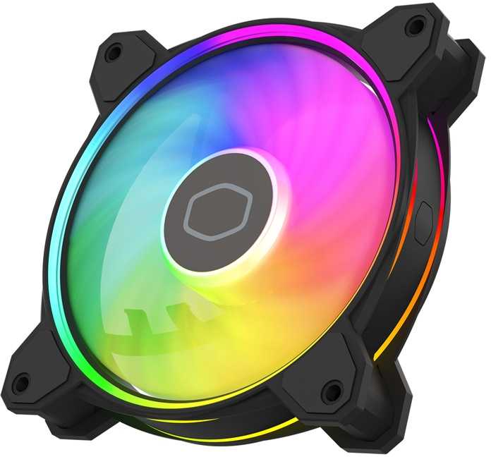COOLER MASTER Korpuso ventiliatorius Masterfan MF140 Halo 2 ARGB