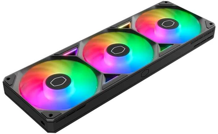 „Cooler Master Cooler Master SickleFlow Edge 360 ARGB“ ventiliatorius (juodas)
