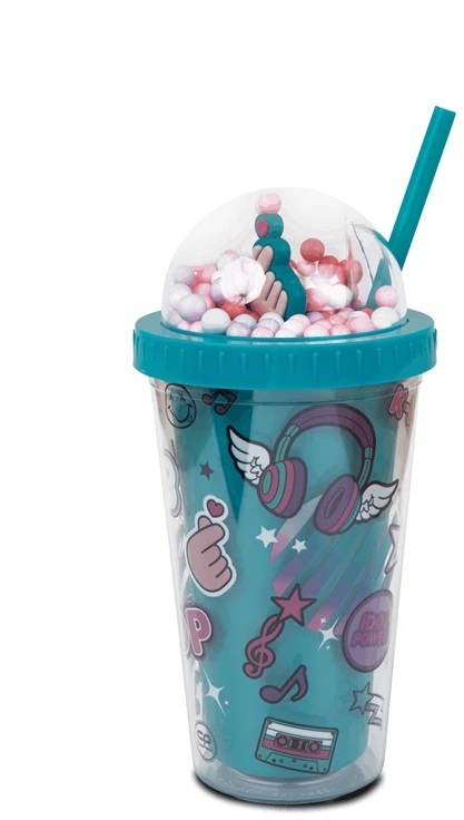 coolpack Mug with straw K-POP 450 ml